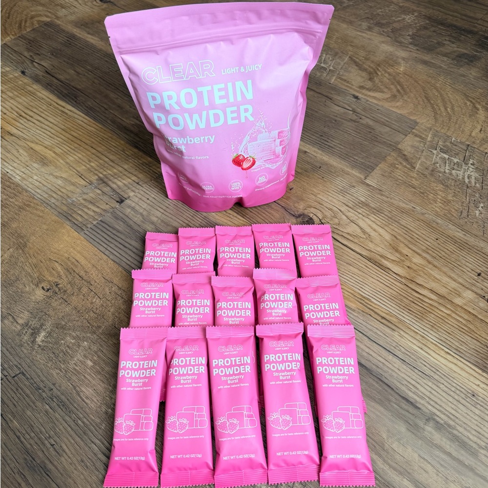 Clear Protein Powder - Strawberry Flavor
